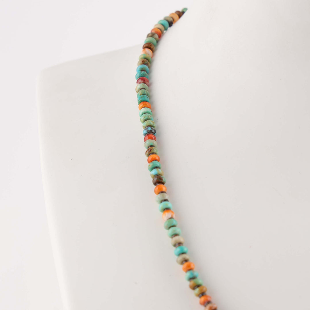 Multi-Stone Bead Necklace