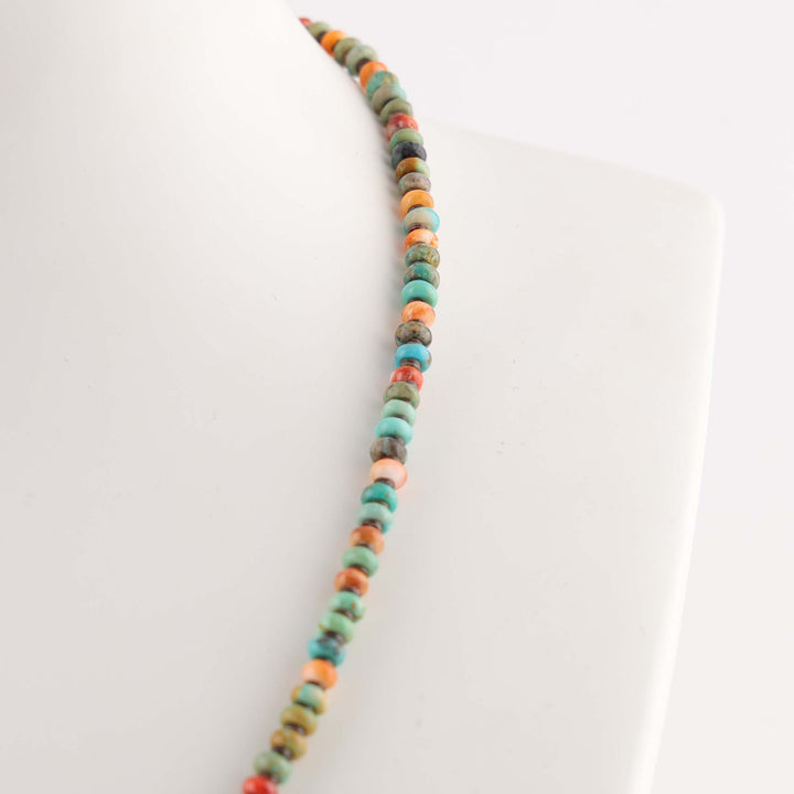 Multi-Stone Bead Necklace