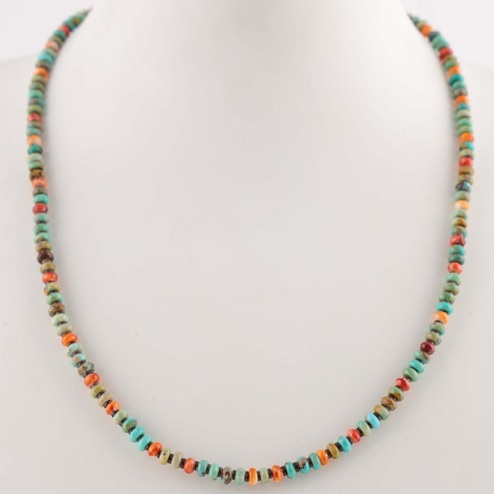 Multi-Stone Bead Necklace