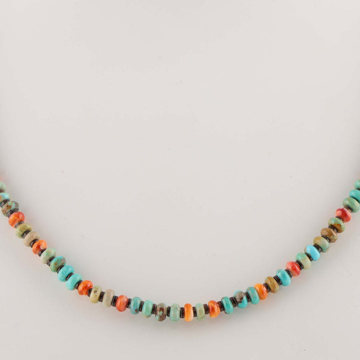 Multi-Stone Bead Necklace
