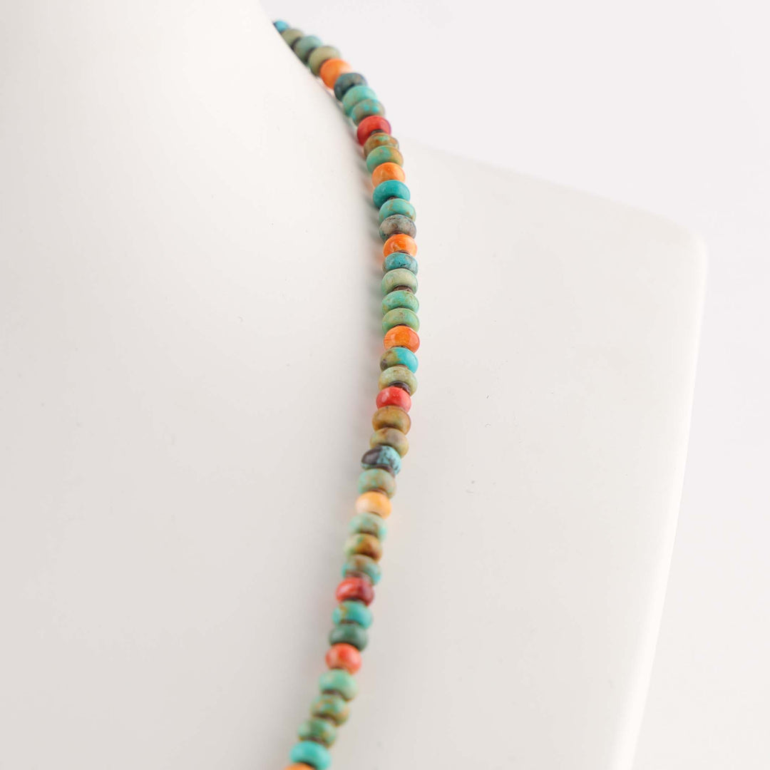 Multi-Stone Bead Necklace