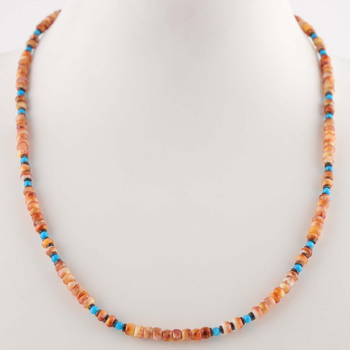 Multi-Stone Bead Necklace