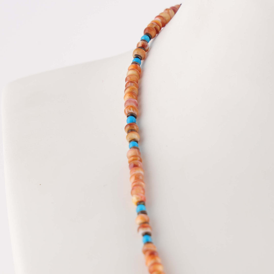 Multi-Stone Bead Necklace