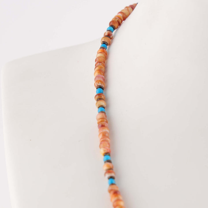 Multi-Stone Bead Necklace