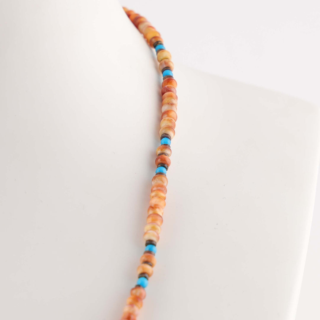 Multi-Stone Bead Necklace