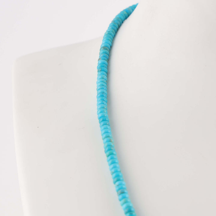 Sleeping Beauty Turquoise Bead Necklace