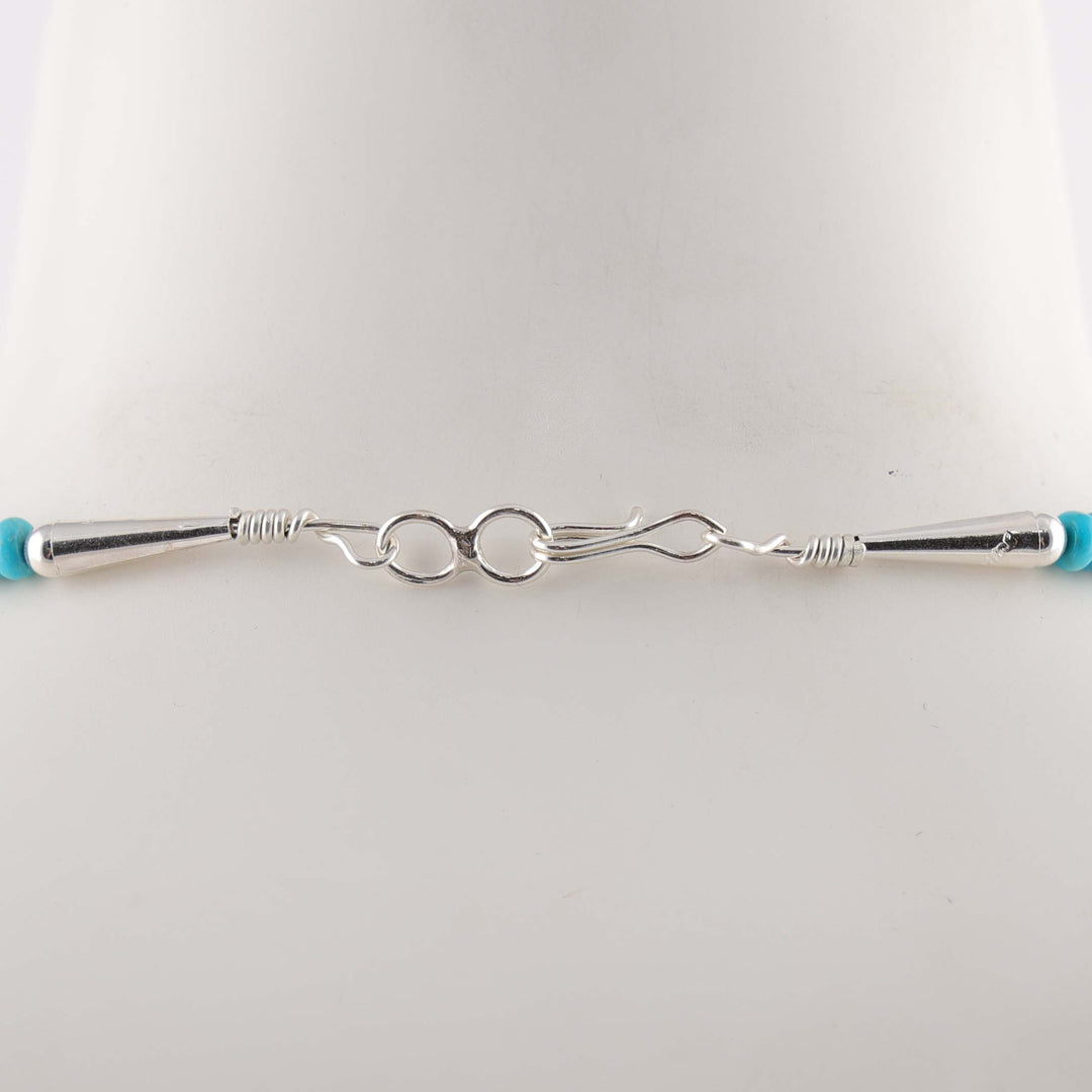Sleeping Beauty Turquoise Bead Necklace