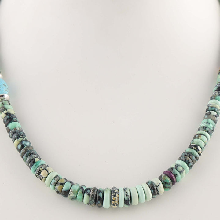 Turquoise Bead Necklace