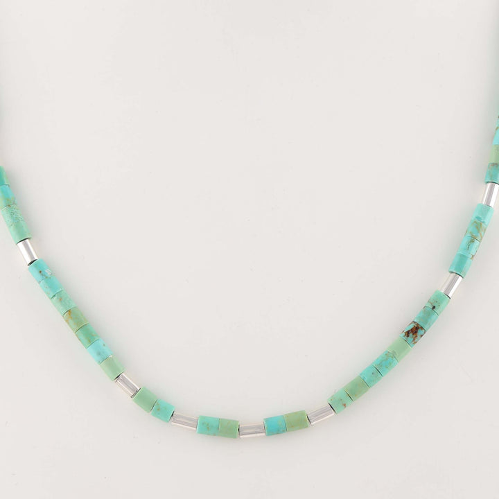 Turquoise Heishi Necklace