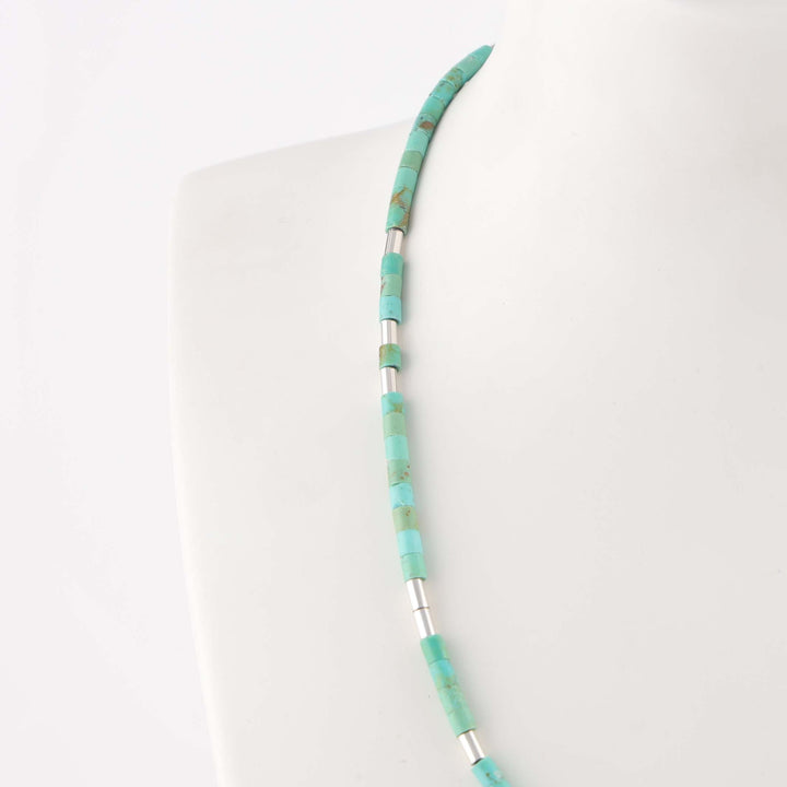 Turquoise Heishi Necklace