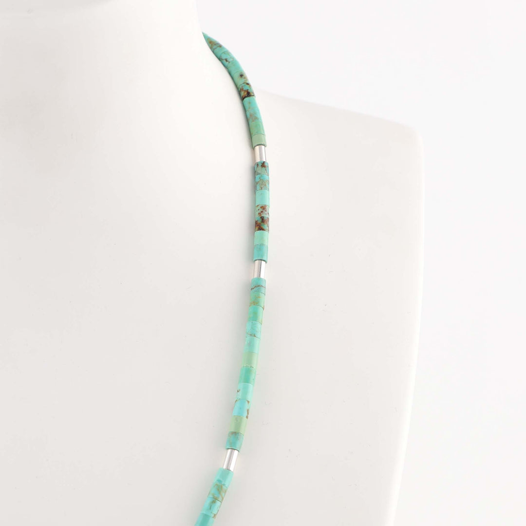 Turquoise Heishi Necklace