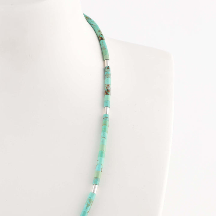 Turquoise Heishi Necklace