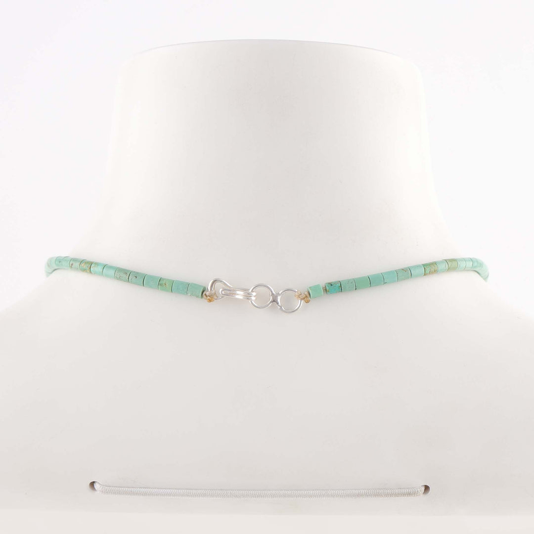 Turquoise Heishi Necklace