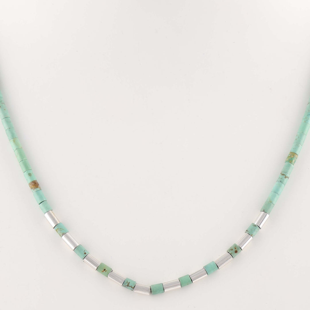 Turquoise Heishi Necklace