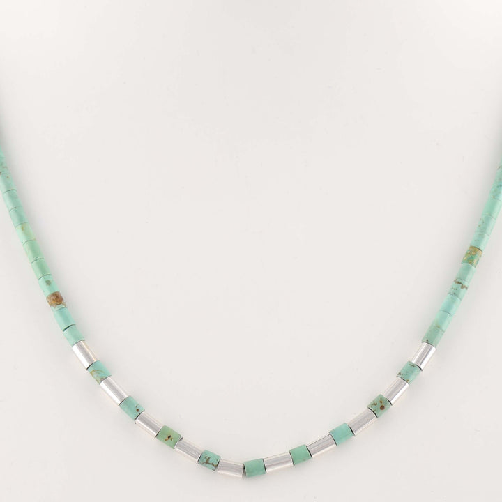 Turquoise Heishi Necklace