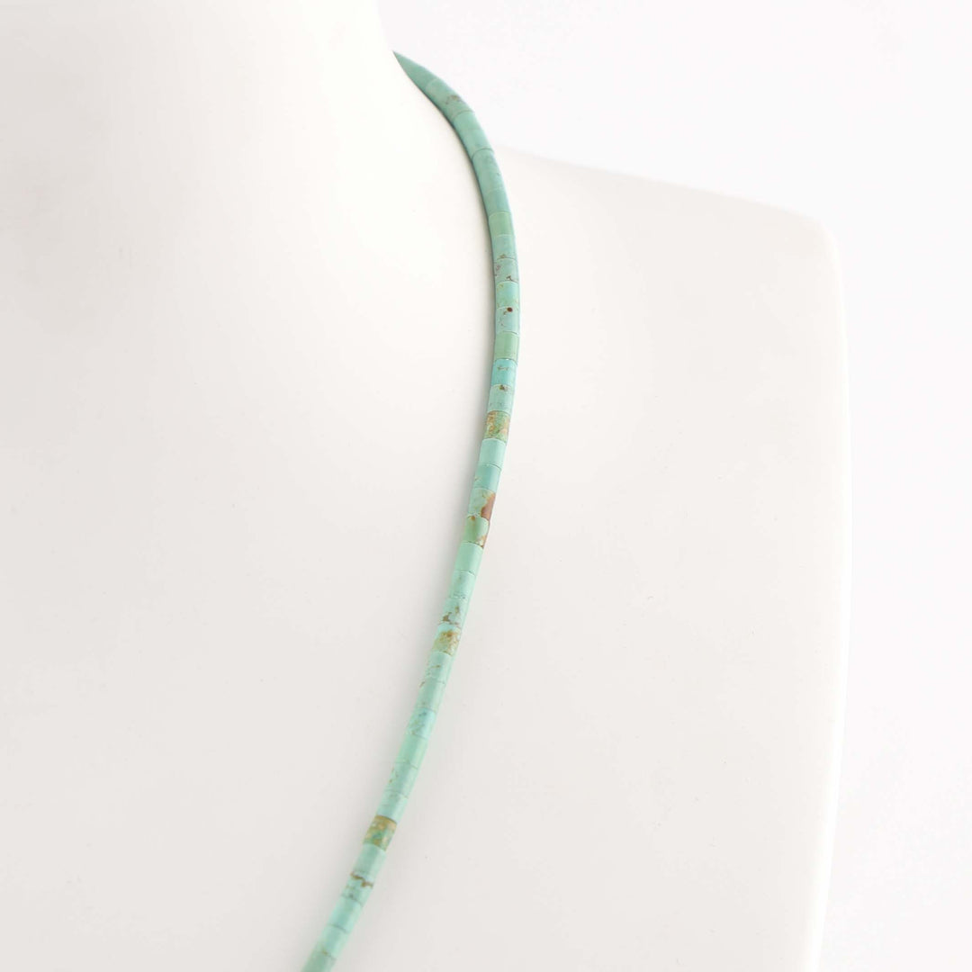 Turquoise Heishi Necklace