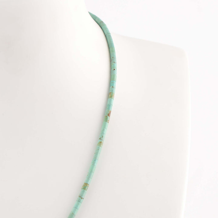Turquoise Heishi Necklace