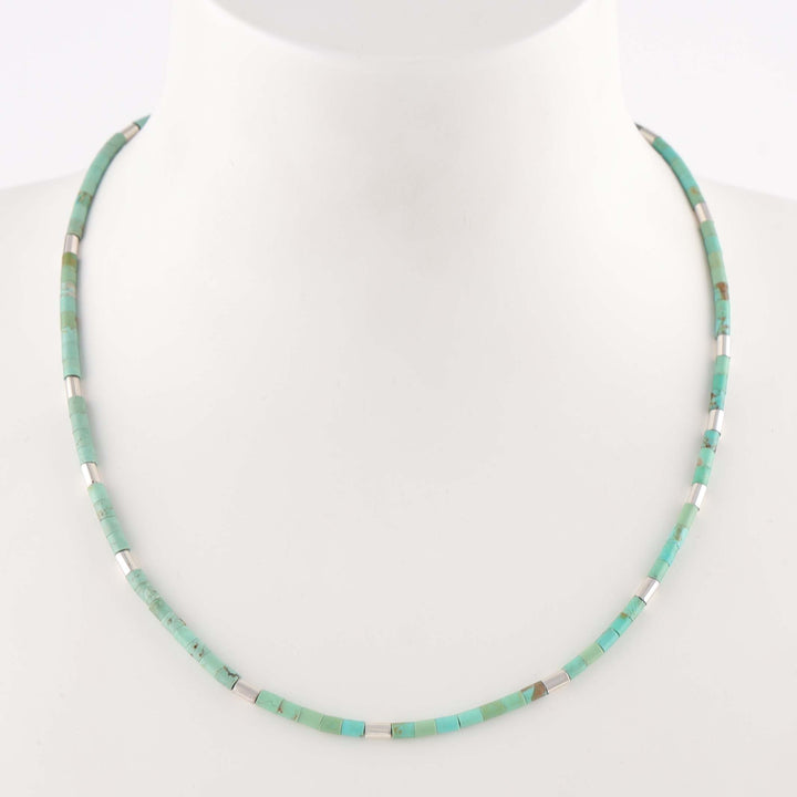 Turquoise Heishi Necklace