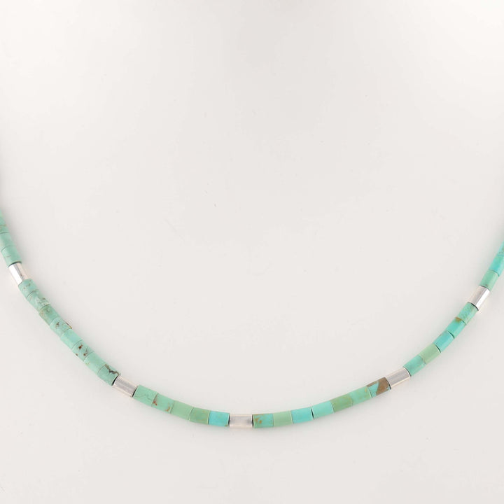 Turquoise Heishi Necklace
