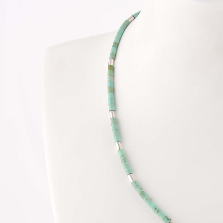 Turquoise Heishi Necklace