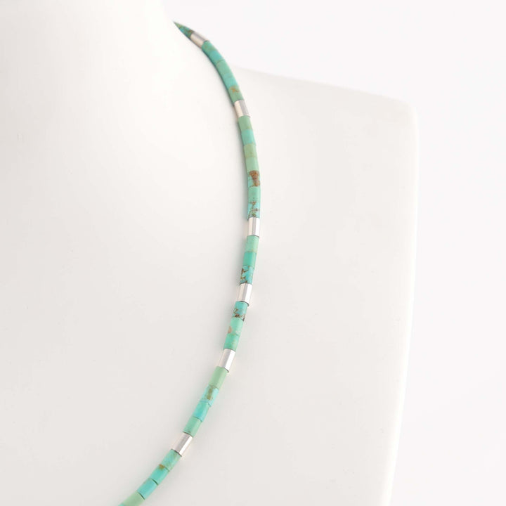 Turquoise Heishi Necklace