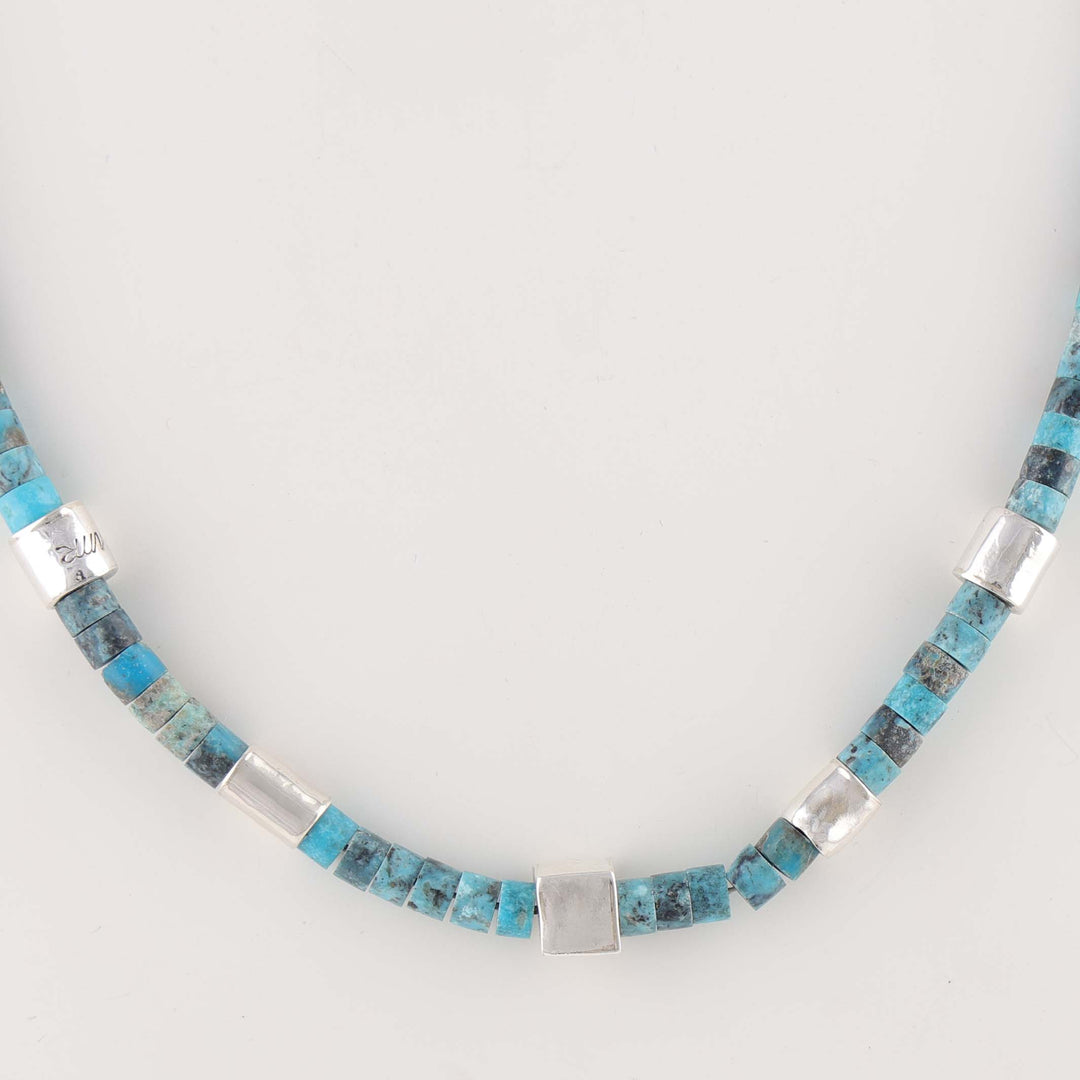 Turquoise Heishi Necklace