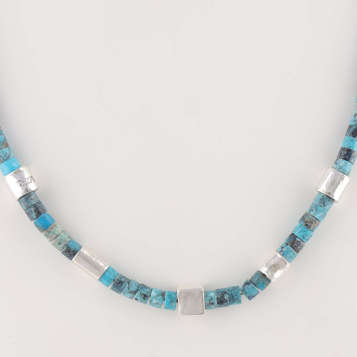 Turquoise Heishi Necklace