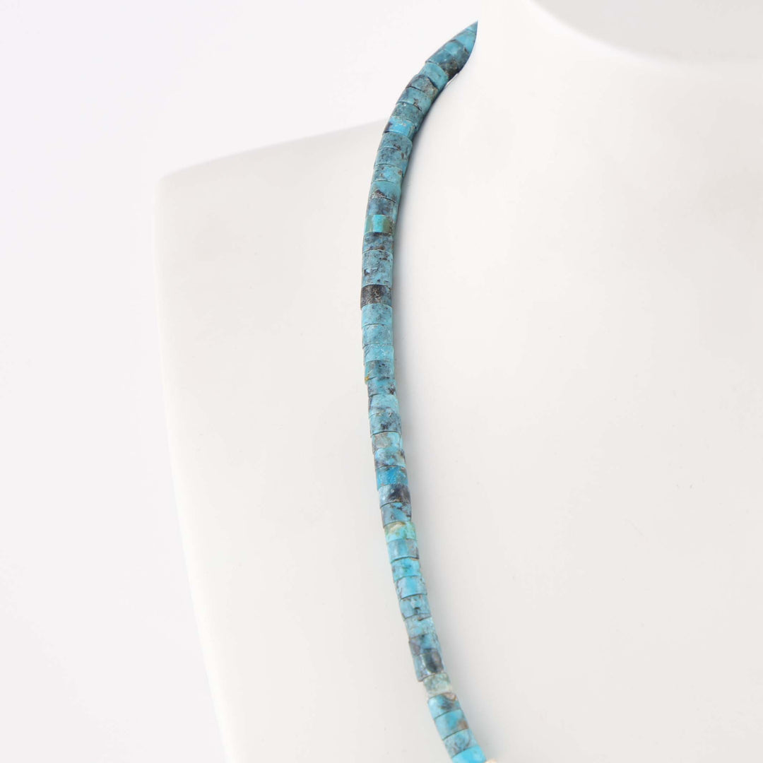 Turquoise Heishi Necklace