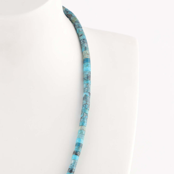 Turquoise Heishi Necklace