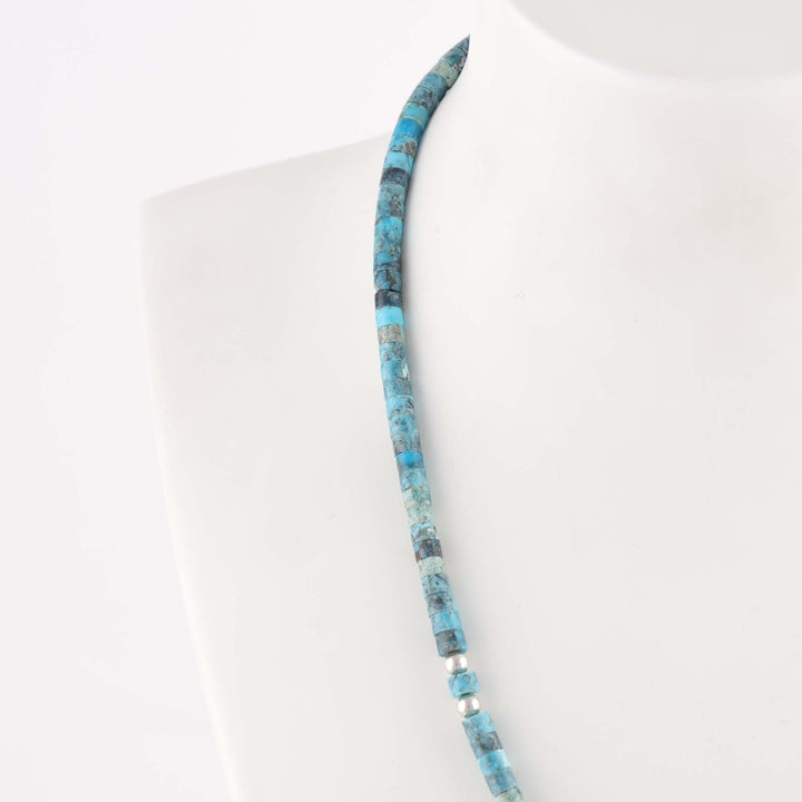 Turquoise and Spiny Oyster Necklace