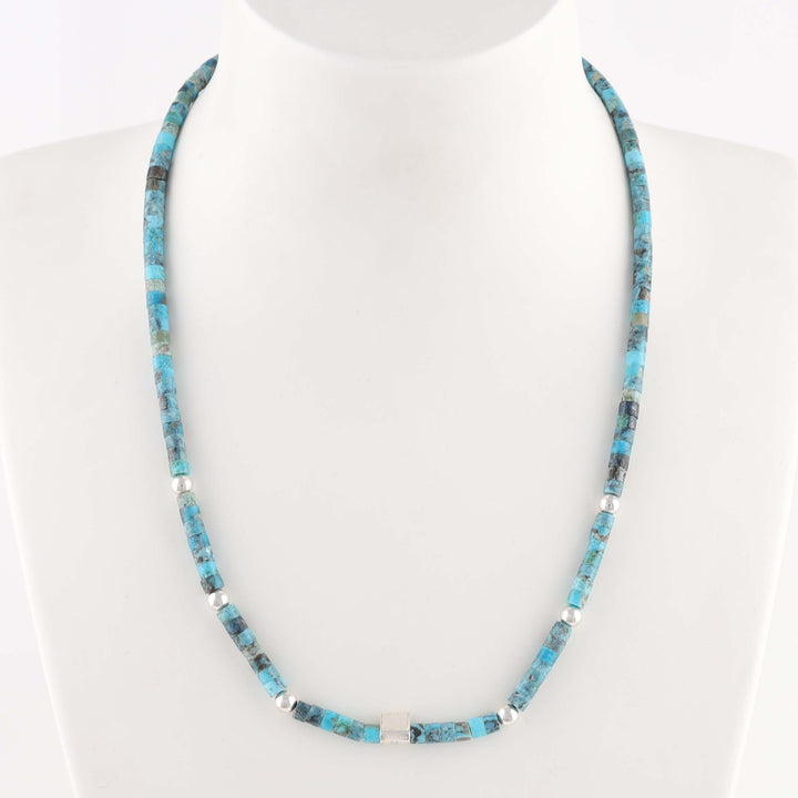 Turquoise Heishi Necklace