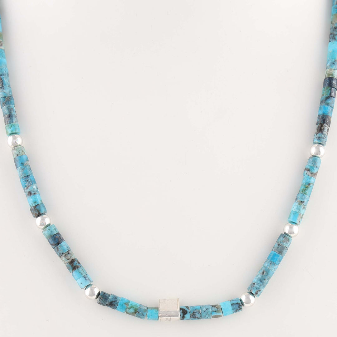 Turquoise Heishi Necklace