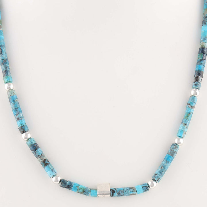 Turquoise Heishi Necklace