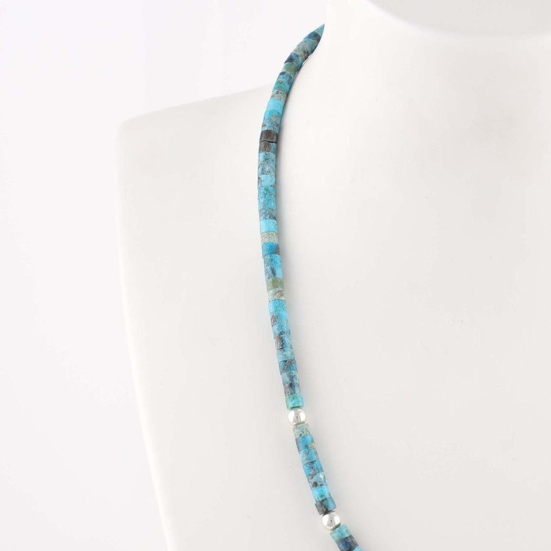 Turquoise Heishi Necklace