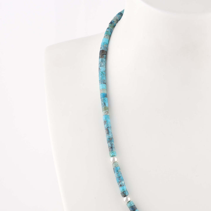 Turquoise Heishi Necklace