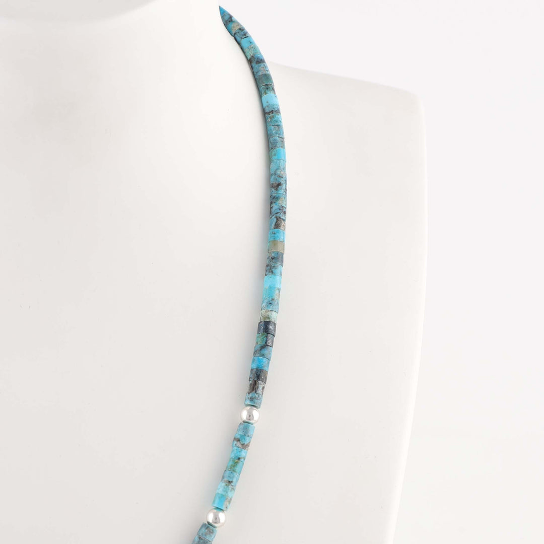 Turquoise Heishi Necklace