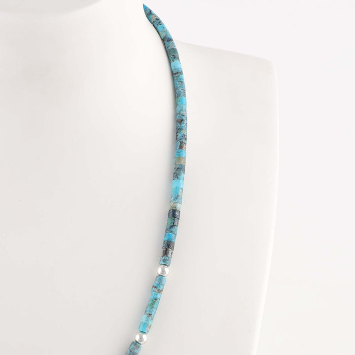 Turquoise Heishi Necklace