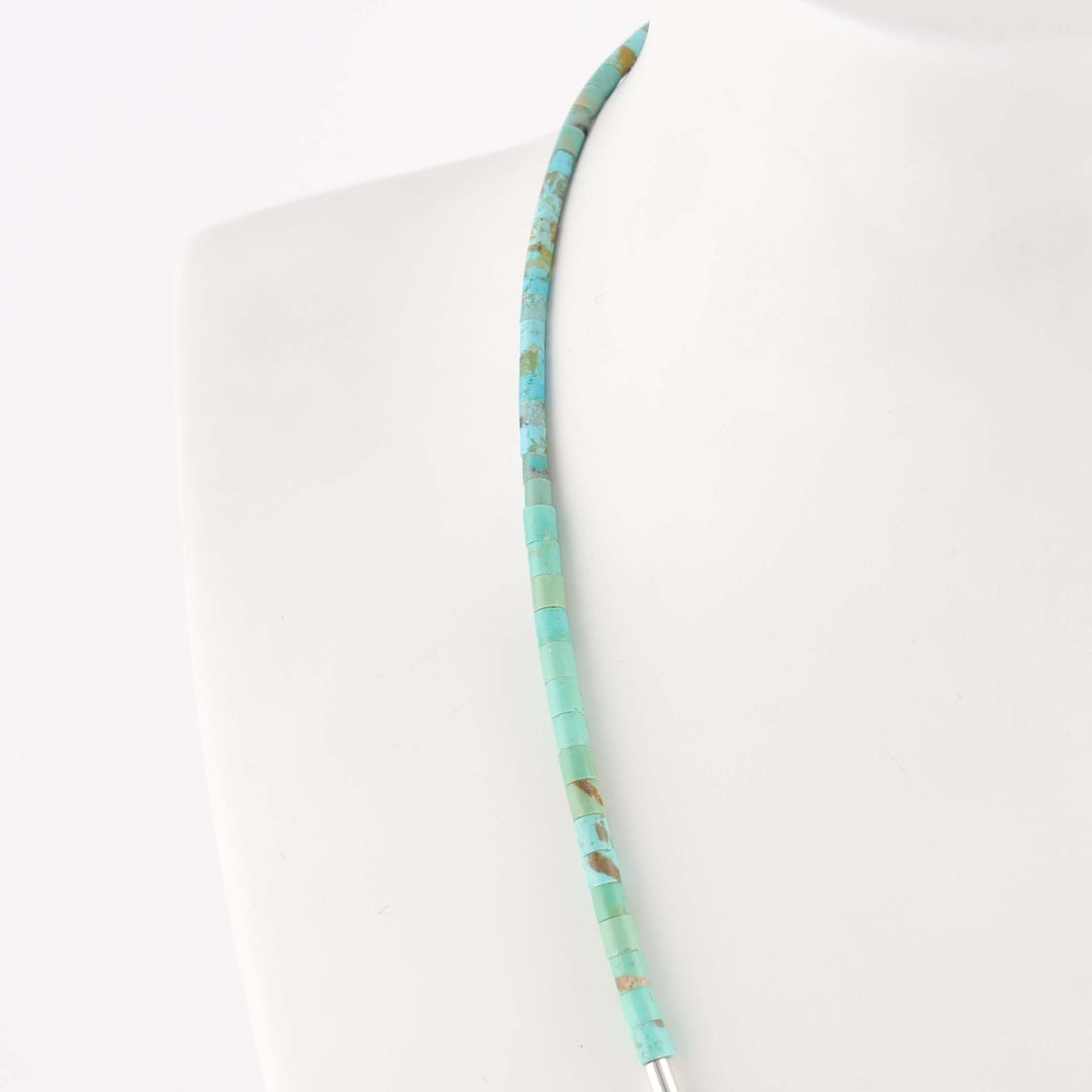 Turquoise Heishi Necklace