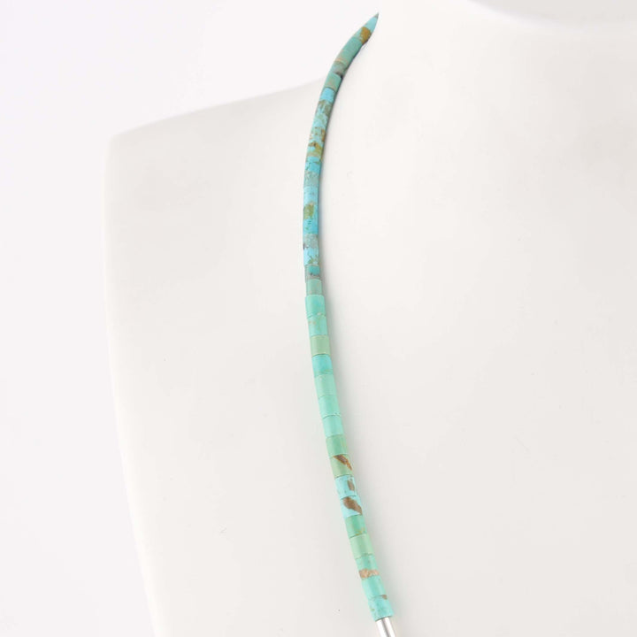 Turquoise Heishi Necklace