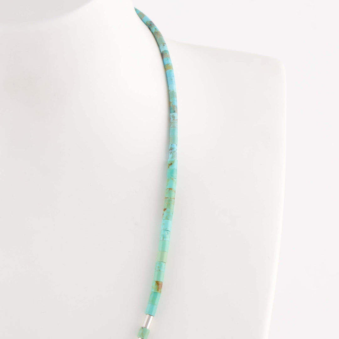 Turquoise Heishi Necklace