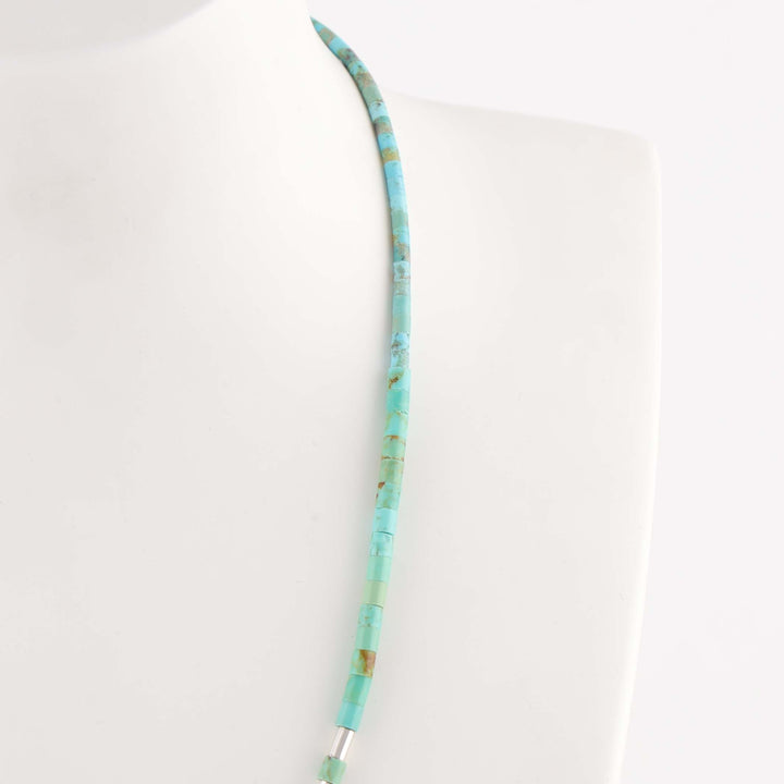Turquoise Heishi Necklace