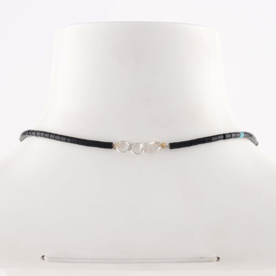 Jet Heishi Necklace