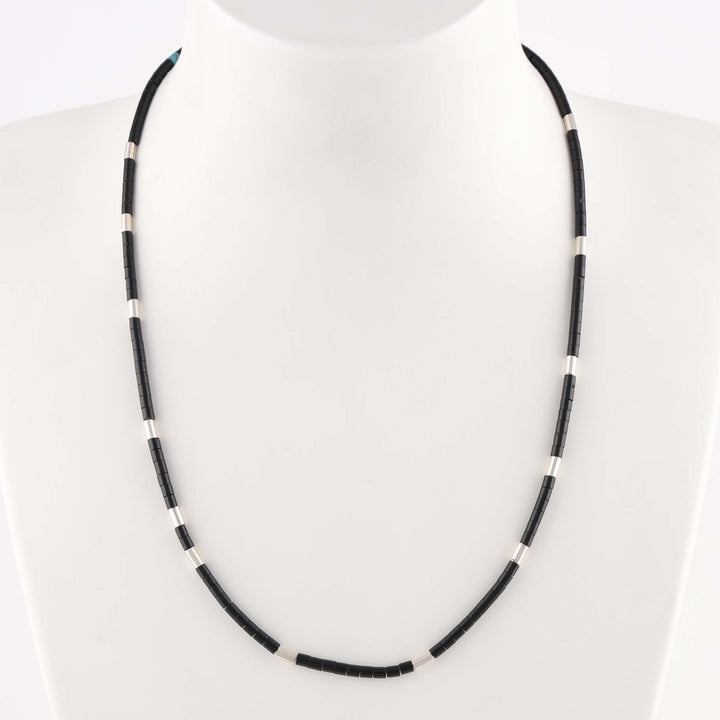 Jet Heishi Necklace