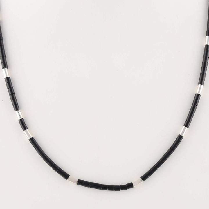 Jet Heishi Necklace