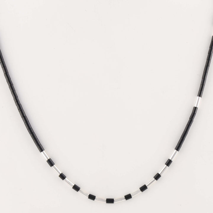 Jet Heishi Necklace