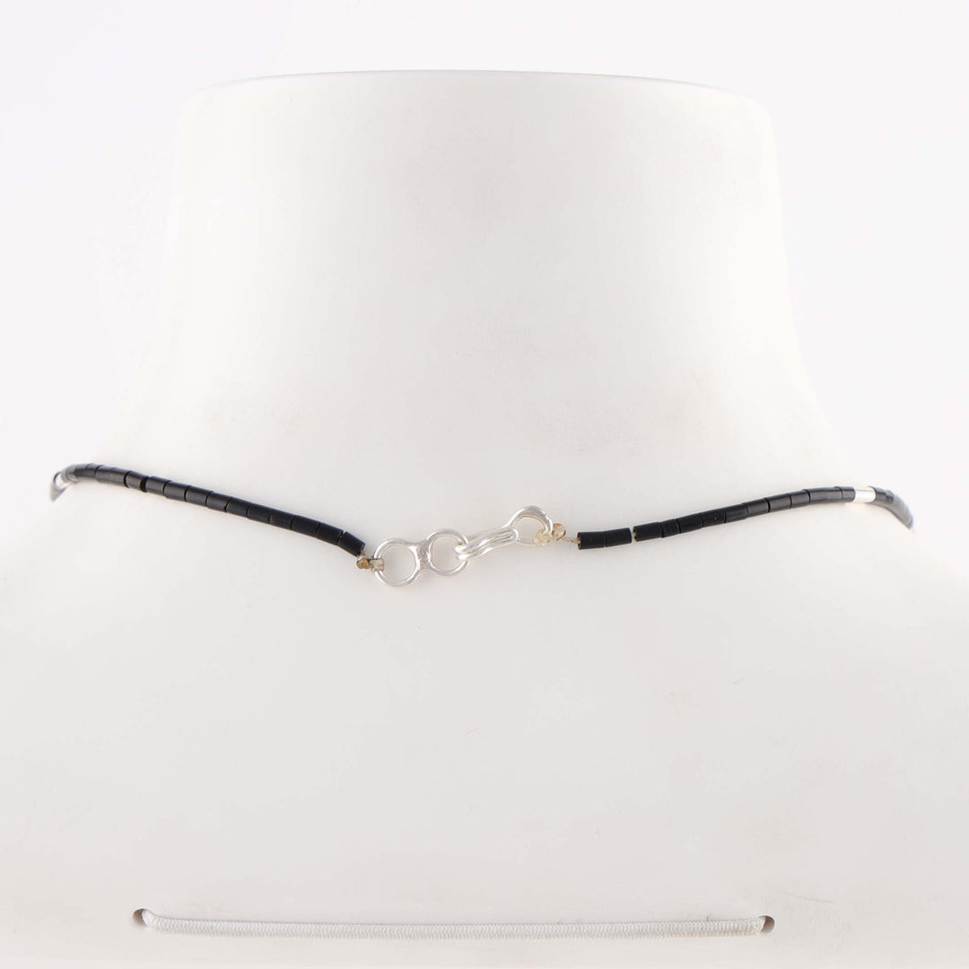 Jet Heishi Necklace