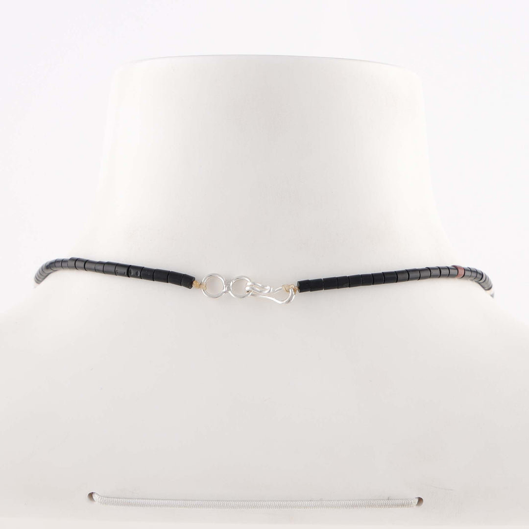 Jet Heishi Necklace
