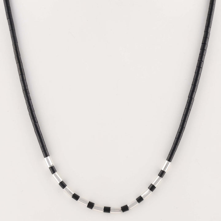 Jet Heishi Necklace