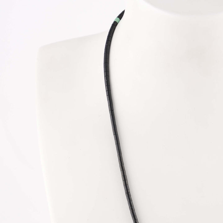 Jet Heishi Necklace