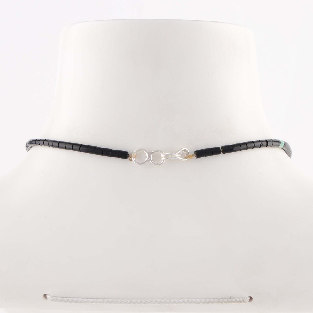 Jet Heishi Necklace